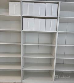 armadi scaffale  legno bianco