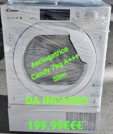 asciugatrice Candy 7kg slim DA INCASSO 