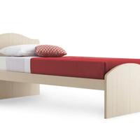 letto singolo rete a doghe