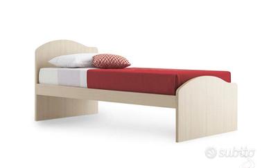 letto singolo rete a doghe