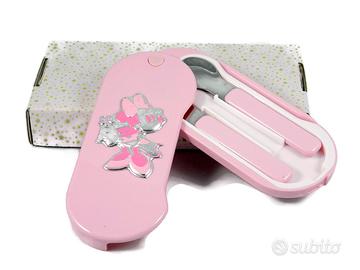 Disney Set Posate Forchetta e Cucchiaio Minnie