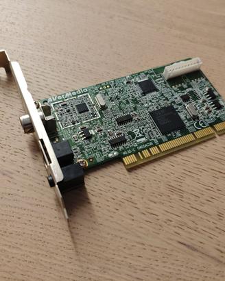 AVerMedia S-Video / audio / analog TV Capture Card