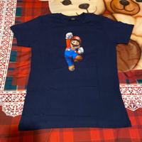 T-shirt nuove di videogiochi Crash Super Mario
