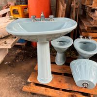 RARO Set Bagno Vintage Azzurro - Ideal Standard an
