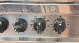 Cucina a gas LOFRA 90 cm con forno elettrico