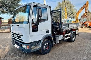 IVECO EUROCARGO 100E15 + RIBALTABILE + GRU