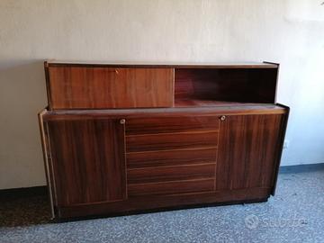 Mobile letto singolo a scomparsa vintage originale