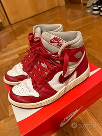 Jordan 1 Retro High OG rosso universitario (donna)