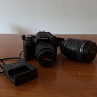 Canon EOS 600D + Obiettivi 18-55mm & 18-135mm