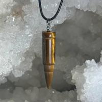 Ciondolo proiettile occhio di tigre
