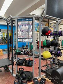 Rack CrossFit 8 postazioni