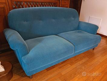 Divano ikea a 2 posti blu