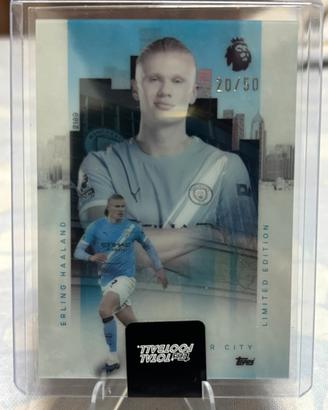 Erling Halaand 20/50 Topps Total Football