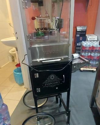 Macchina Professionale Popcorn VEVOR con Carrello