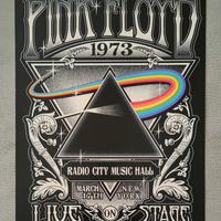 PINK FLOYD POSTER LOCANDINA TOUR LIVE 