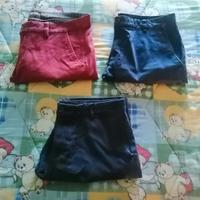 Tre pantaloni come nuovi