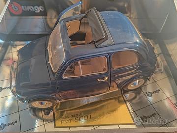 Modellino FIAT 500 L – Bburago scala 1:16