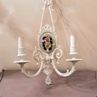 applique candelabro shabby chic 