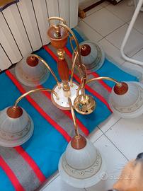 lampadario 5 campane