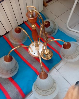lampadario 5 campane