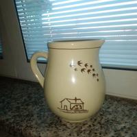 Brocca Mulino Bianco 1986 ceramica vintage