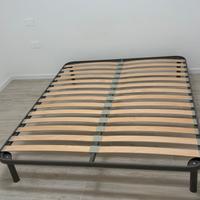 Rete matrimoniale doghe legno