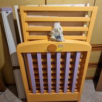 Lettino completo con matersasso