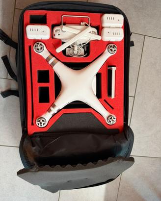 DJI Phantom 3 Advanced completo - 3 batterie,zaino