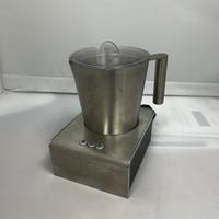 Montalatte in acciaio Illy