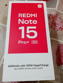 Redmi note 15 Pro plus 5G nuovo 512GB