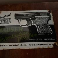 MAUSERInsegna smaltata del produttore