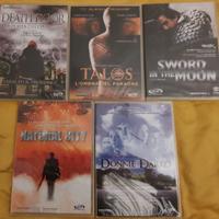 5 dvd titoli vari confezionati mai aperti