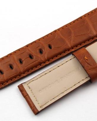 Cinturino Officine Panerai Alligatore Marrone 24mm