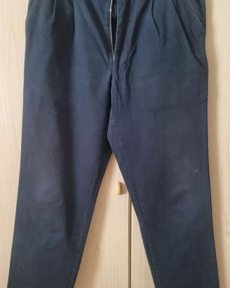 Armani Jeans pantaloni uomo blu Made in Italy 100%
