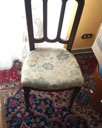 2 sedie restaurate 