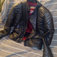 Giubbotto in pelle Biker American Eagle