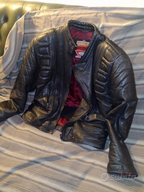 Giubbotto in pelle Biker American Eagle