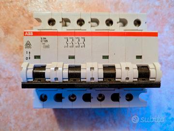 interruttore magnetotermico abb s294 c125 10ka