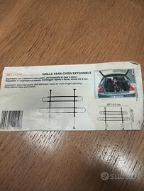 Separatore per trasporto di cani e merci 