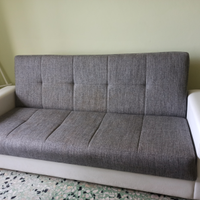 Divano letto 3 posti con cassettone