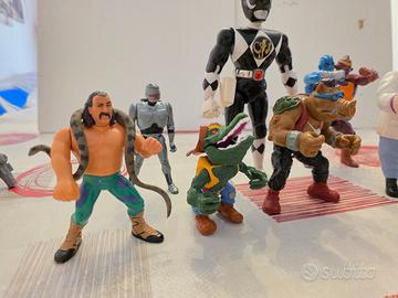 LOTTO ACTION FIGURE VINTAGE ANNI '80/'90 (8 pezzi)