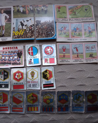 28 Fig. (di riporto) calciatori Panini album 74/75