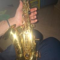 sax sassofano soprano curvo