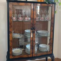 Vetrina inglese chippendale