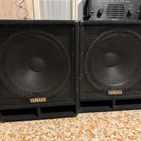 Subwoofer passivi 18” 46cm Yamaha SW118IV