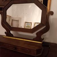 Specchio basculante legno