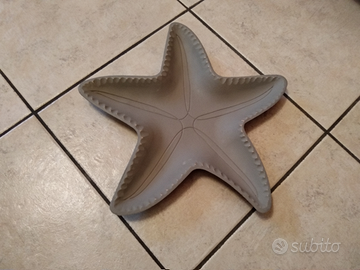 Vassoio stella diametro 35cm cartapesta