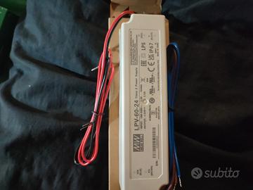 Alimentatore Mean Well LPV-60-24 per Strisce LED 