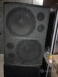 Impianto audio professionale