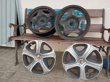 Cerchioni in ferro raggio 16. 4 fori